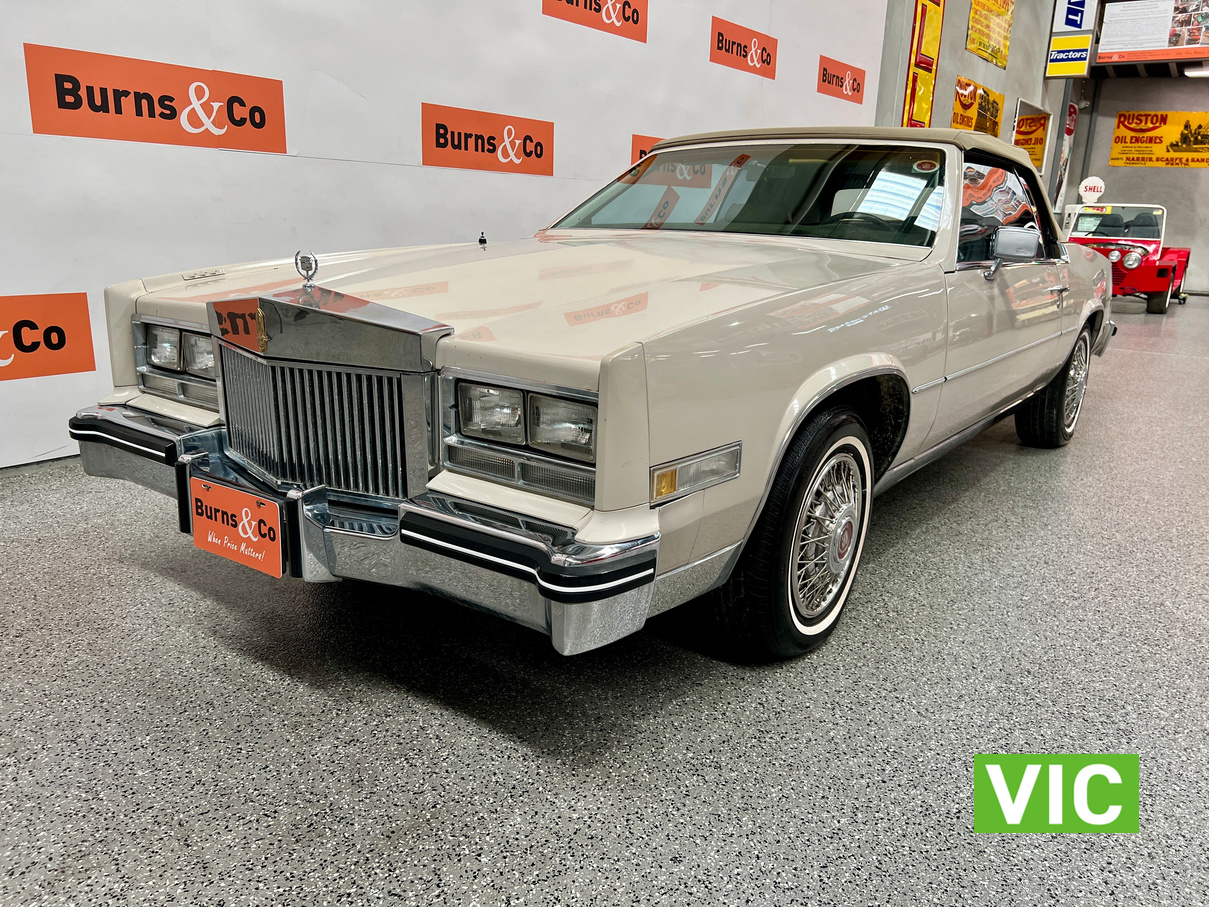 1984 CADILLAC ELDORADO 4.1 LTR V8 AUTO COUPE