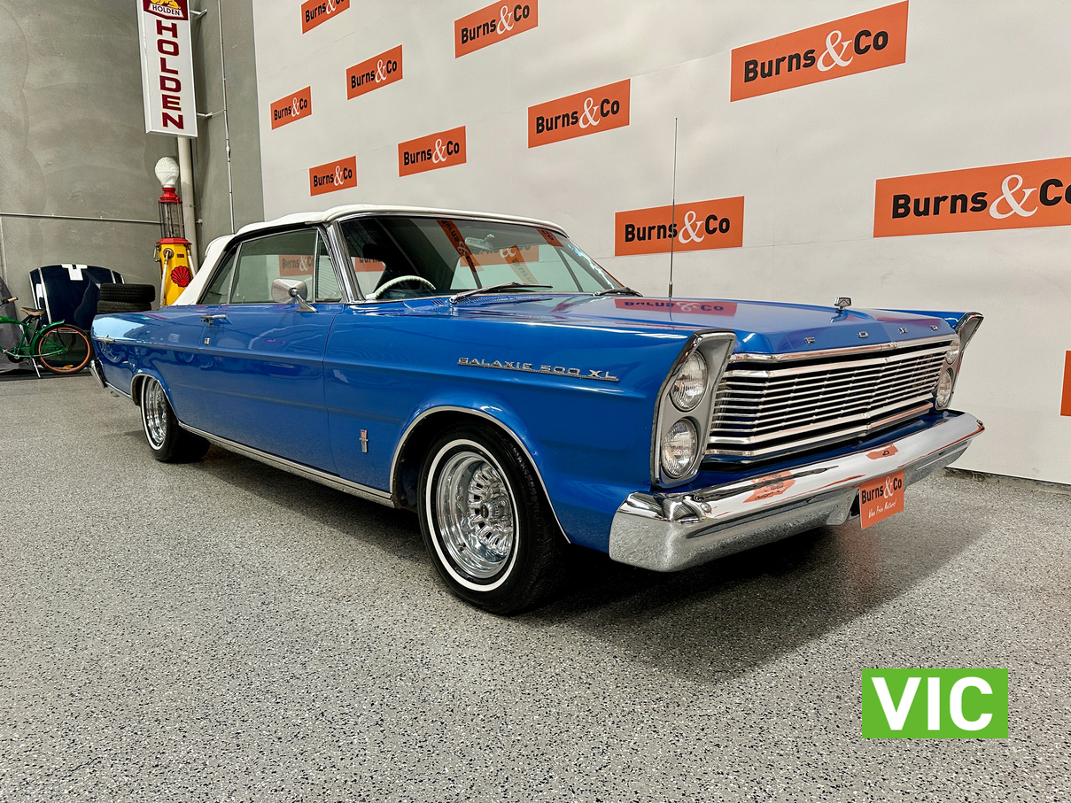 1965 FORD GALAXIE 500 XL 390 V8 AUTO CONVERTIBLE