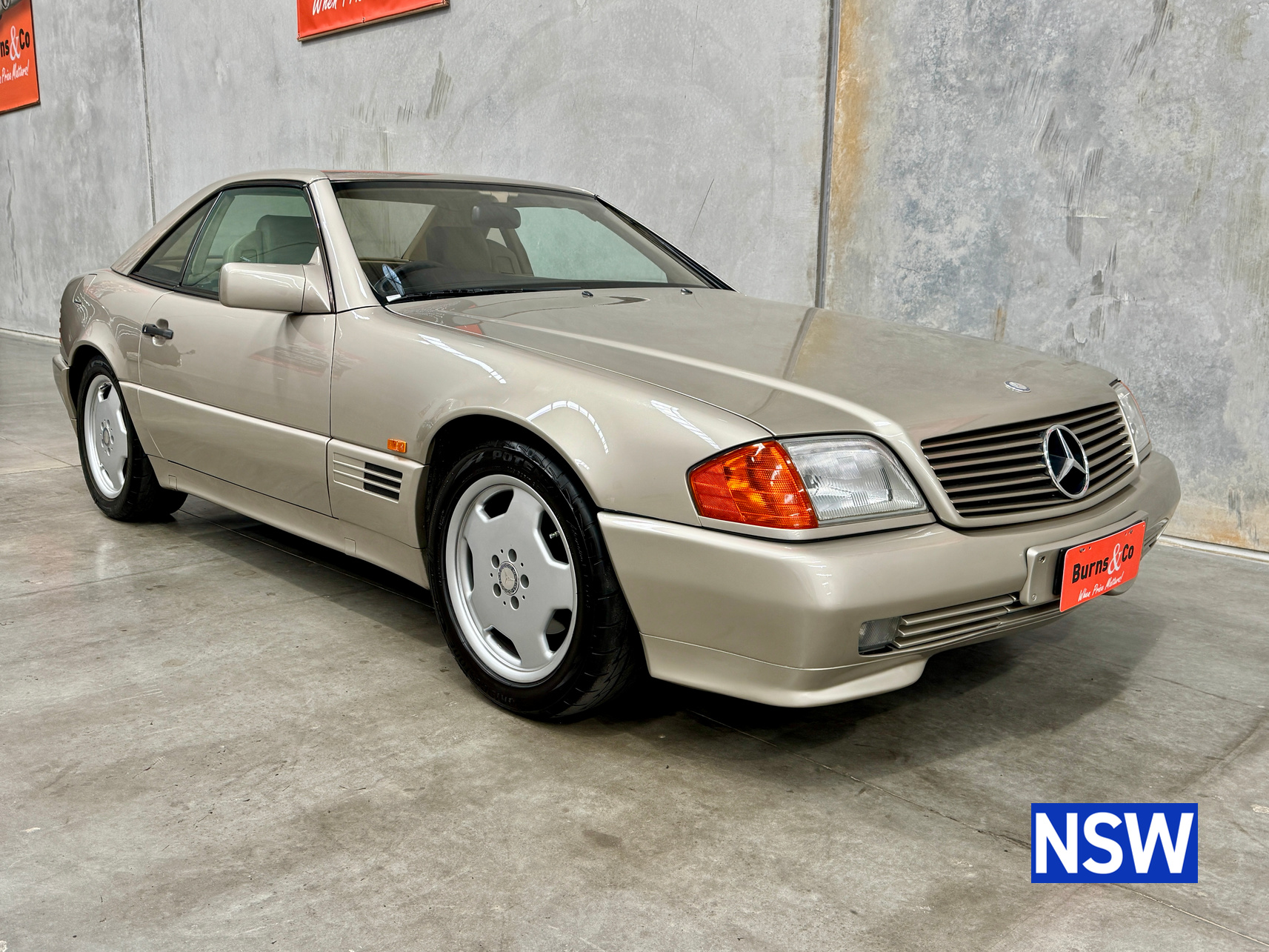 1991 MERCEDES BENZ 500 SL 5.0L V8 AUTO CONVERTIBLE