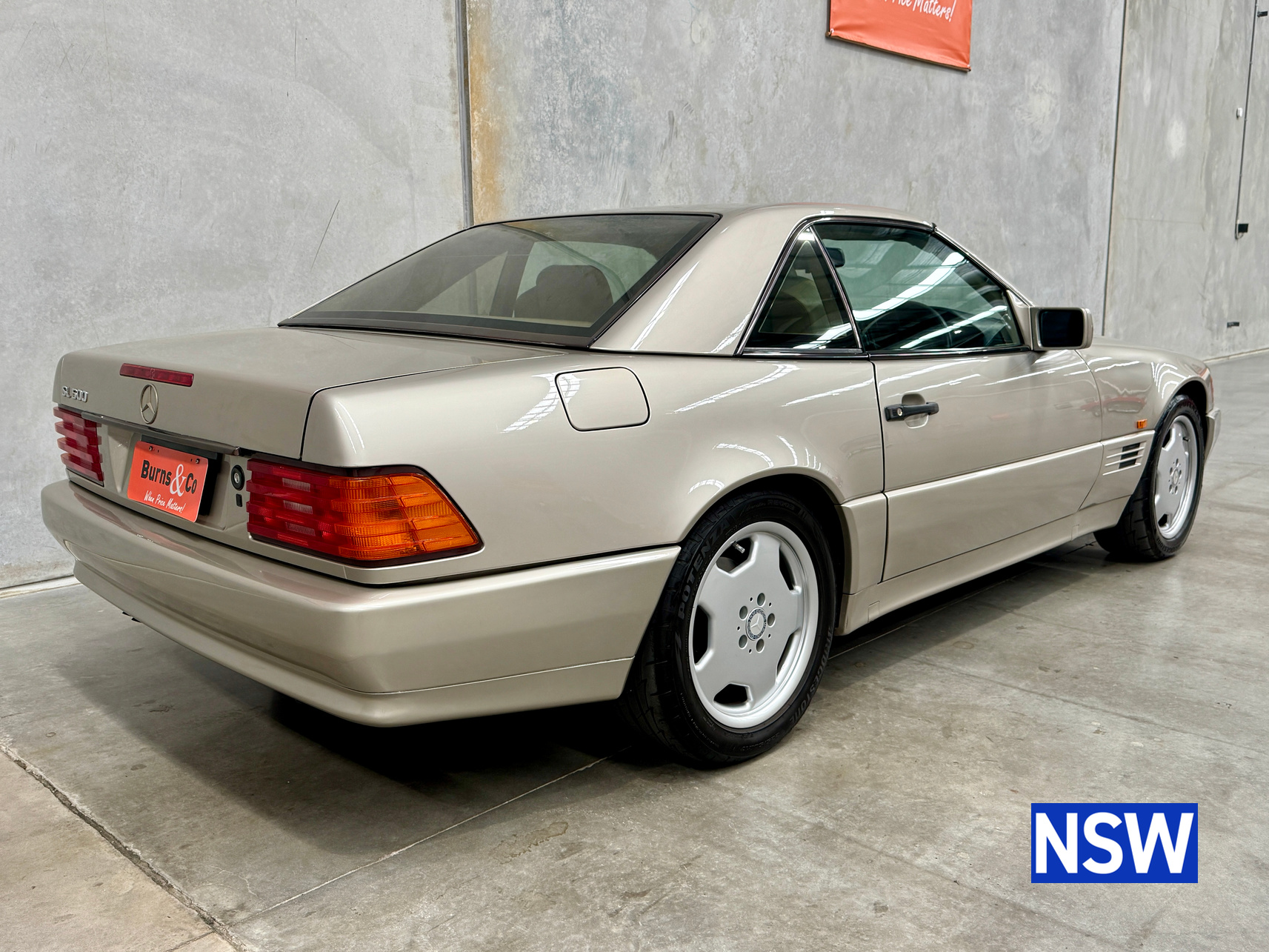 1991 MERCEDES BENZ 500 SL 5.0L V8 AUTO CONVERTIBLE