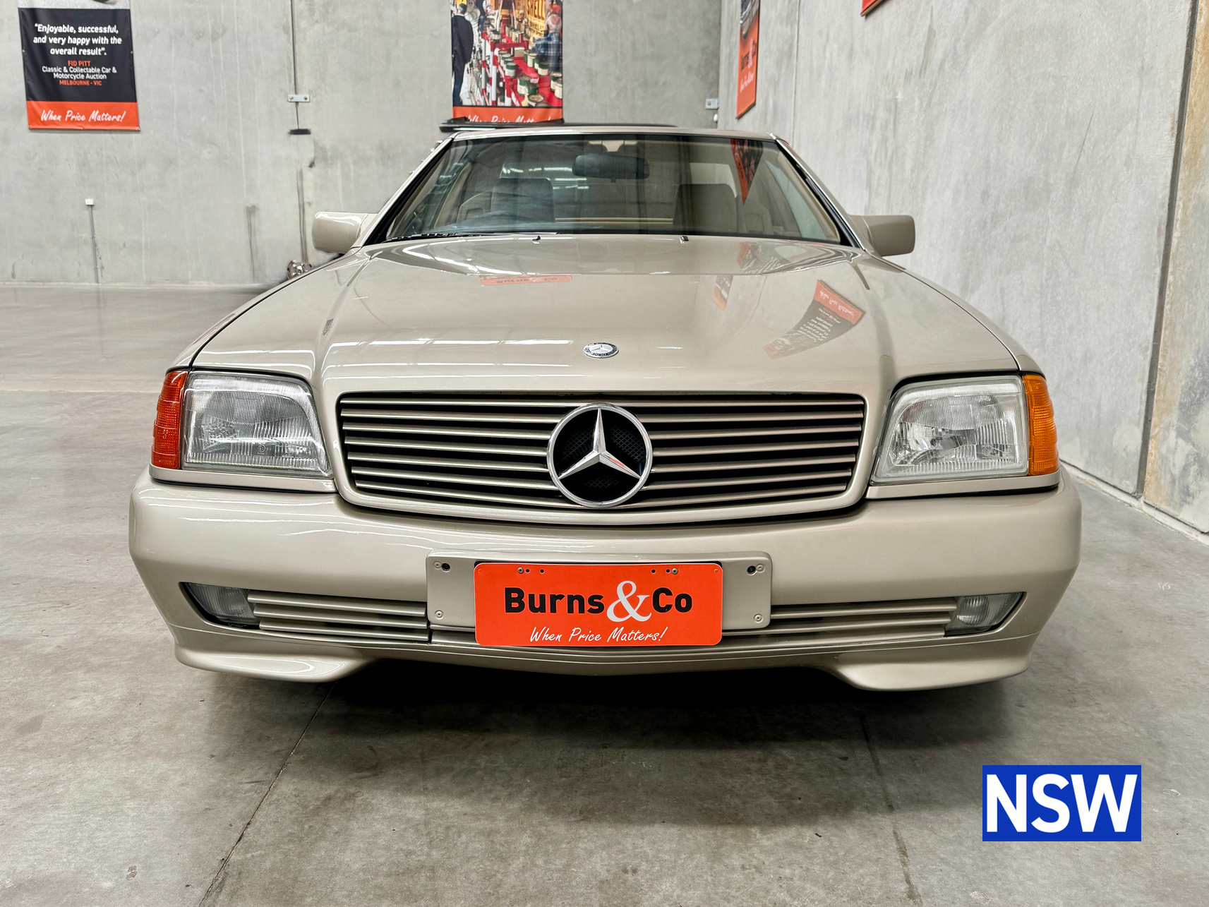 1991 MERCEDES BENZ 500 SL 5.0L V8 AUTO CONVERTIBLE