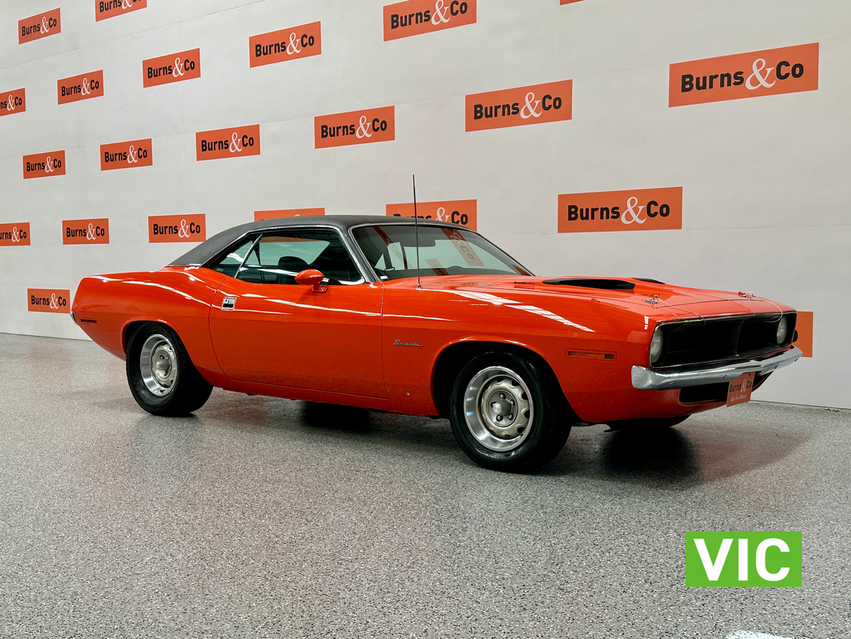 1970 PLYMOUTH BARRACUDA 440 V8 AUTOMATIC COUPE