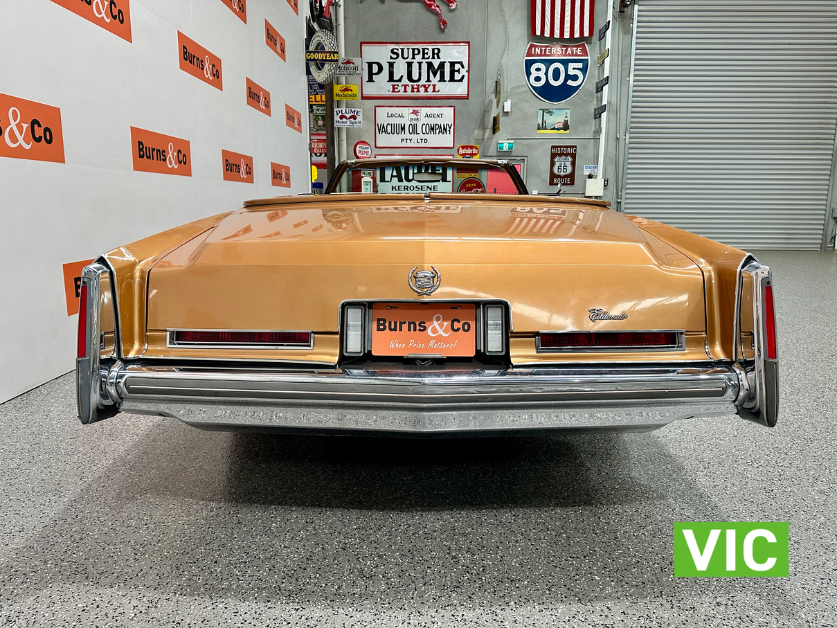 1976 CADILLAC ELDORADO V8 AUTOMATIC CONVERTIBLE