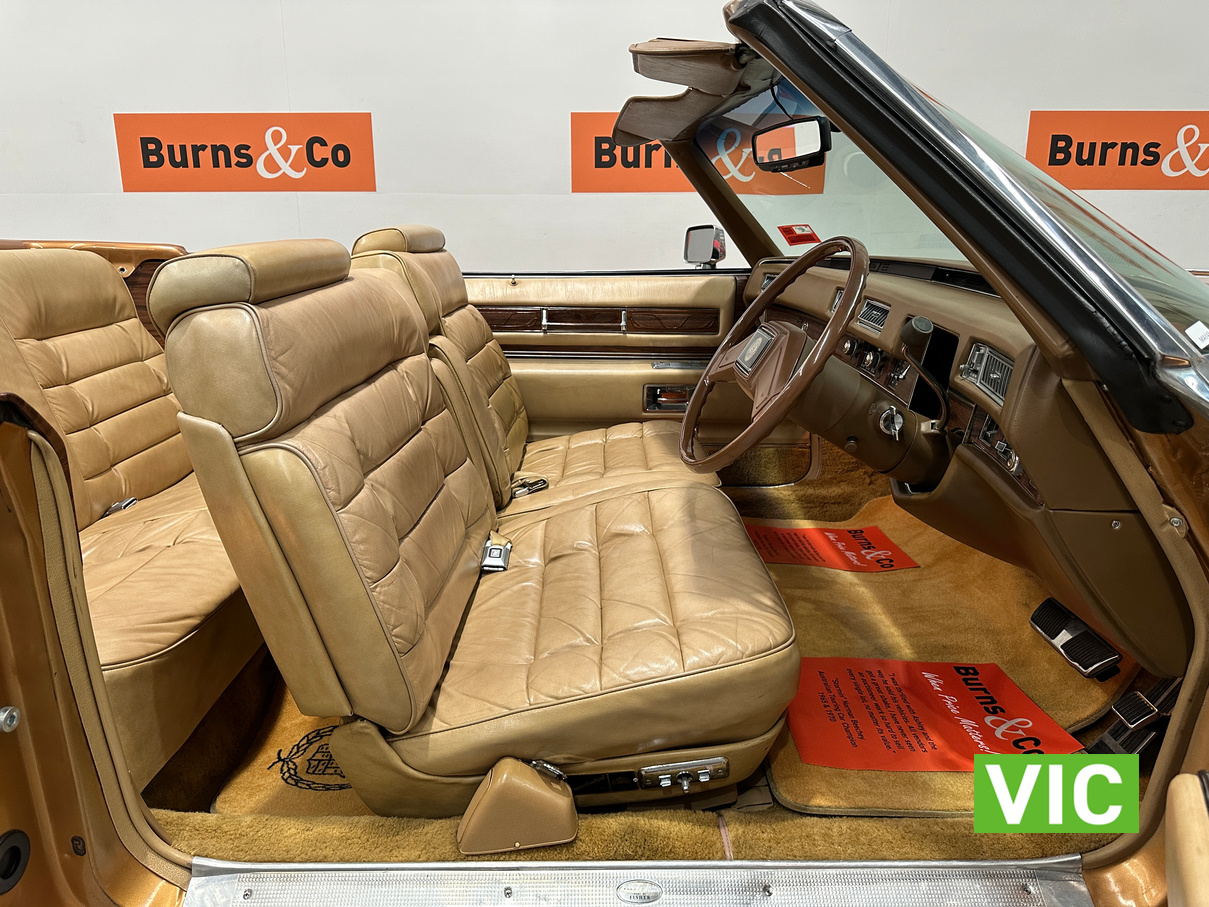 1976 CADILLAC ELDORADO V8 AUTOMATIC CONVERTIBLE