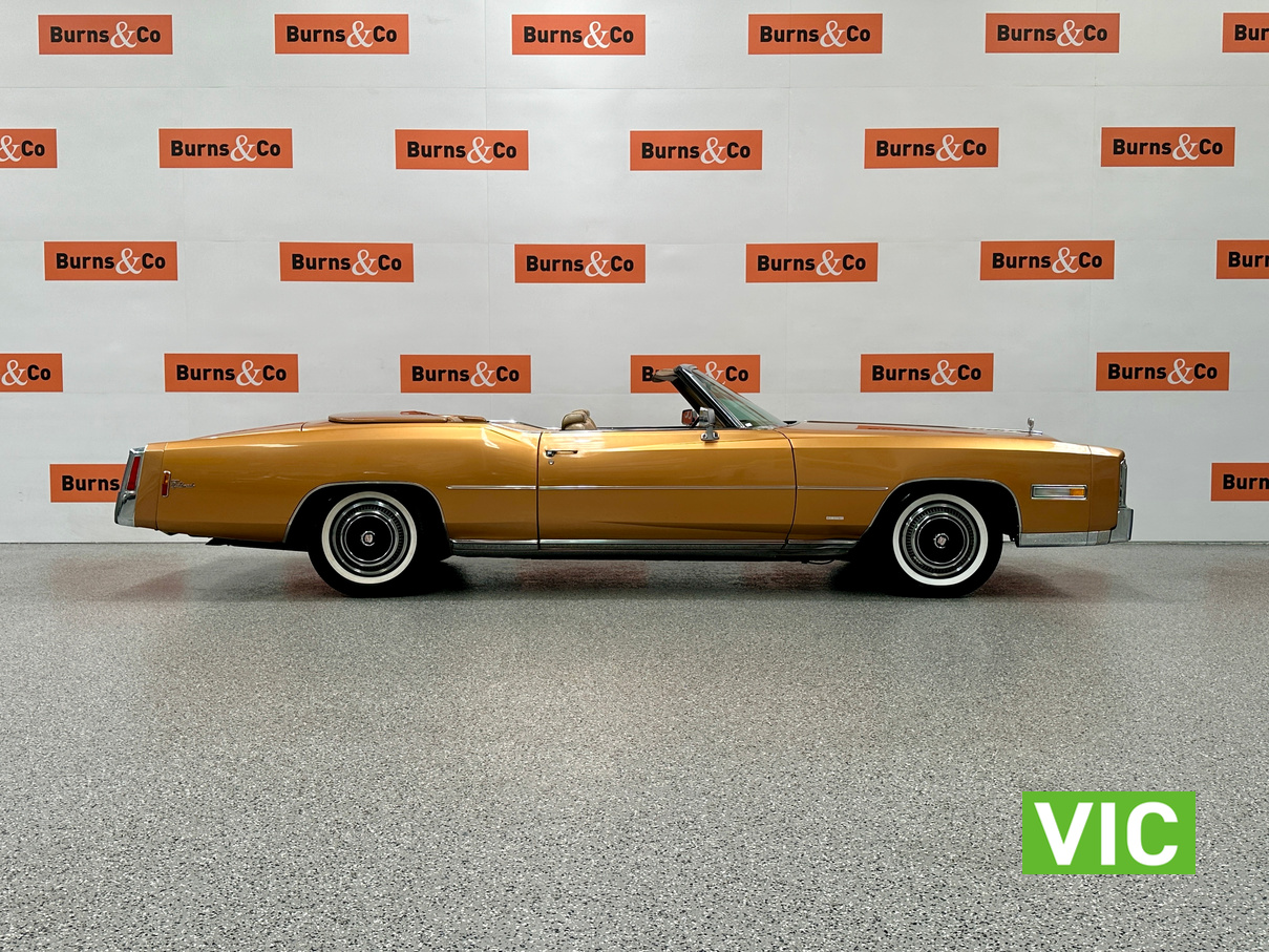 1976 CADILLAC ELDORADO V8 AUTOMATIC CONVERTIBLE