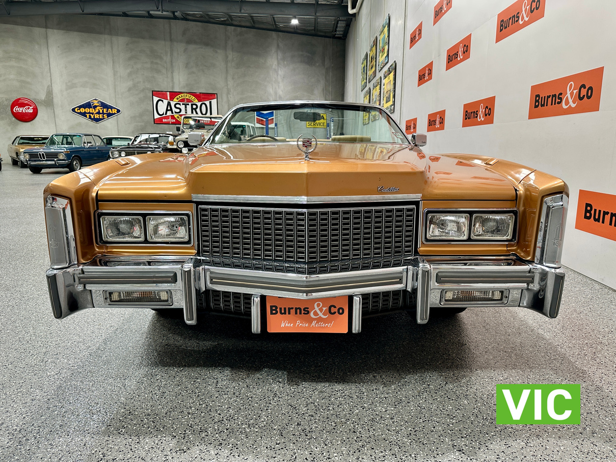 1976 CADILLAC ELDORADO V8 AUTOMATIC CONVERTIBLE