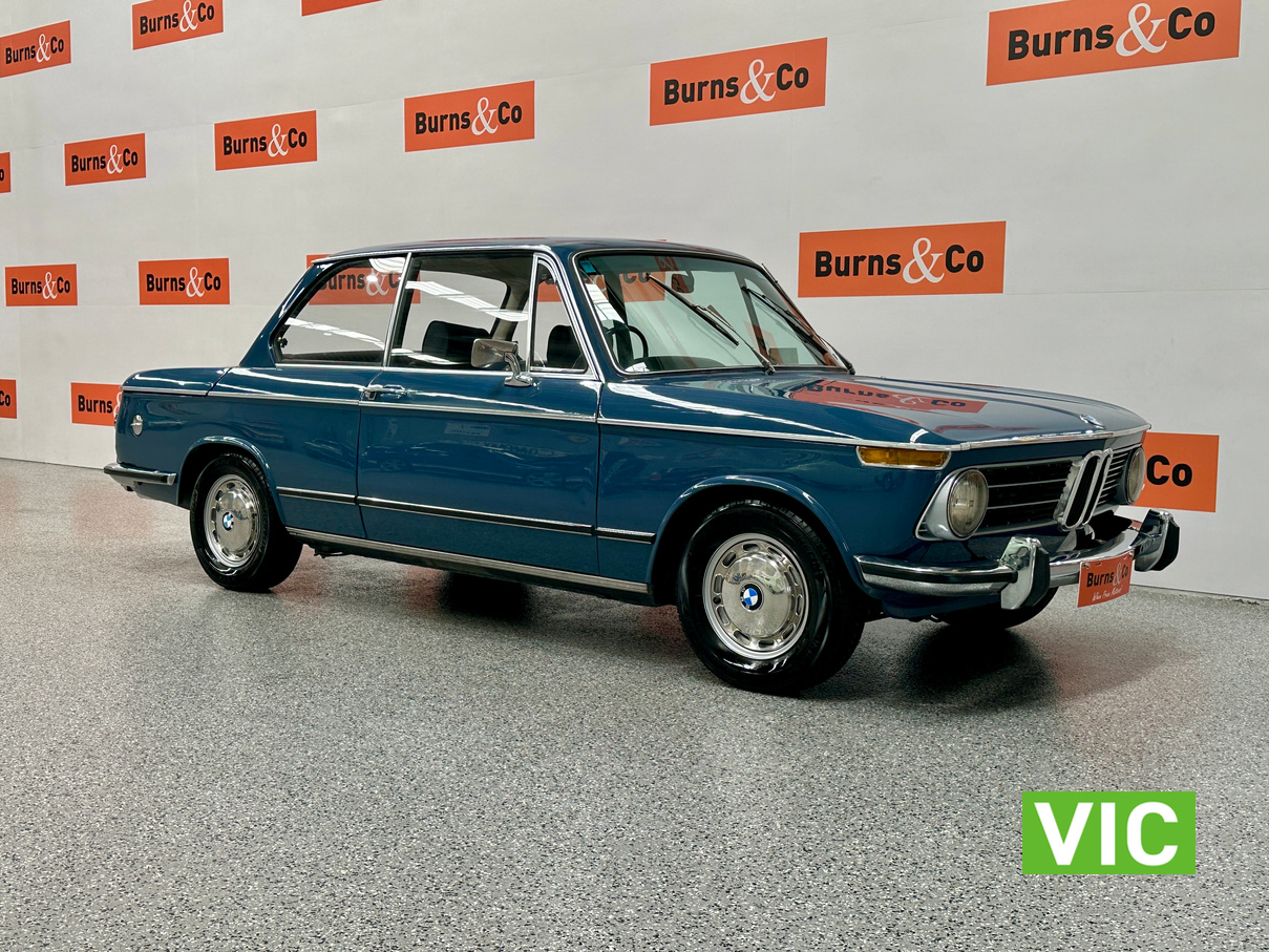 1970 BMW 16 02 4 CYL MANUAL COUPE