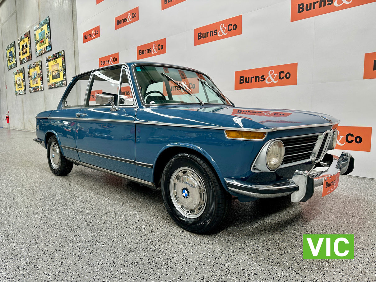 1970 BMW 16 02 4 CYL MANUAL COUPE