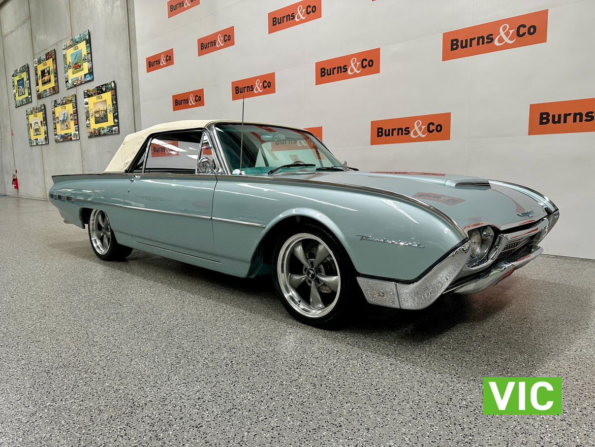 1962 FORD THUNDERBIRD 390 V8 AUTOMATIC CONVERTIBLE
