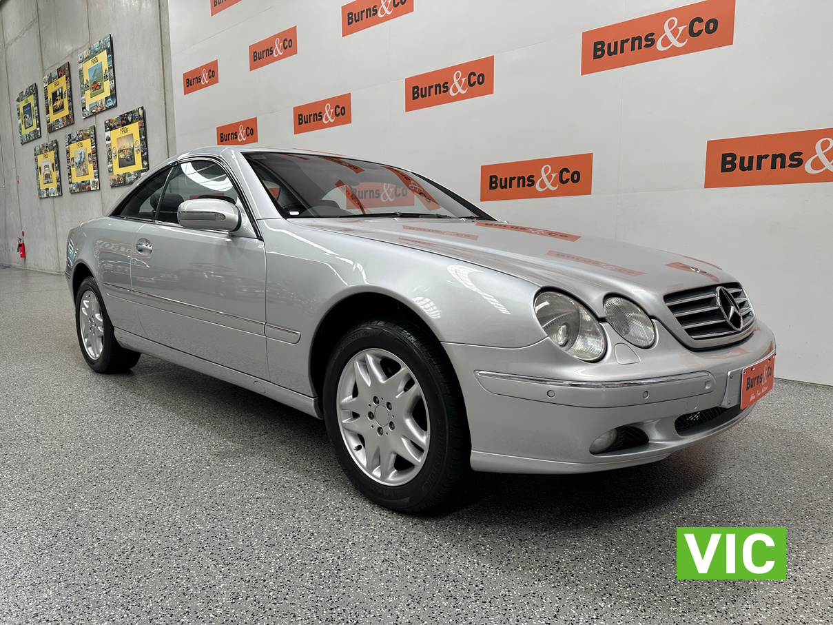 2000 MERECEDES CL500 5.0L V8 AUTOMATIC COUPE