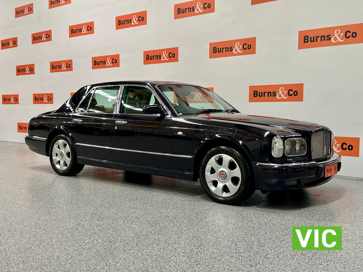 2001 BENTLEY ARNAGE 6.75L TURBO V8 AUTO SEDAN