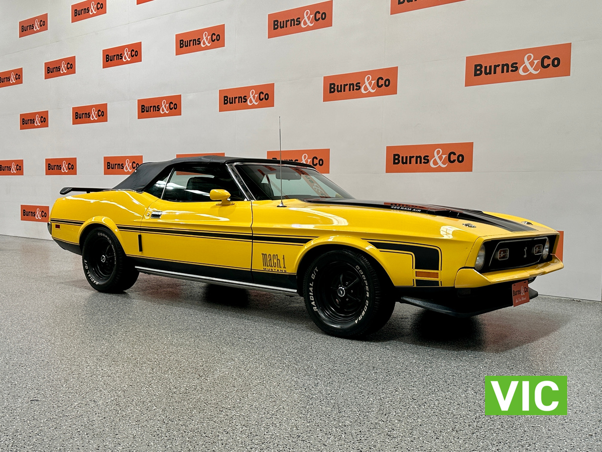 1971 FORD MUSTANG MACH 1 TRIBUTE 429 V8 AUTO CONVERTIBLE
