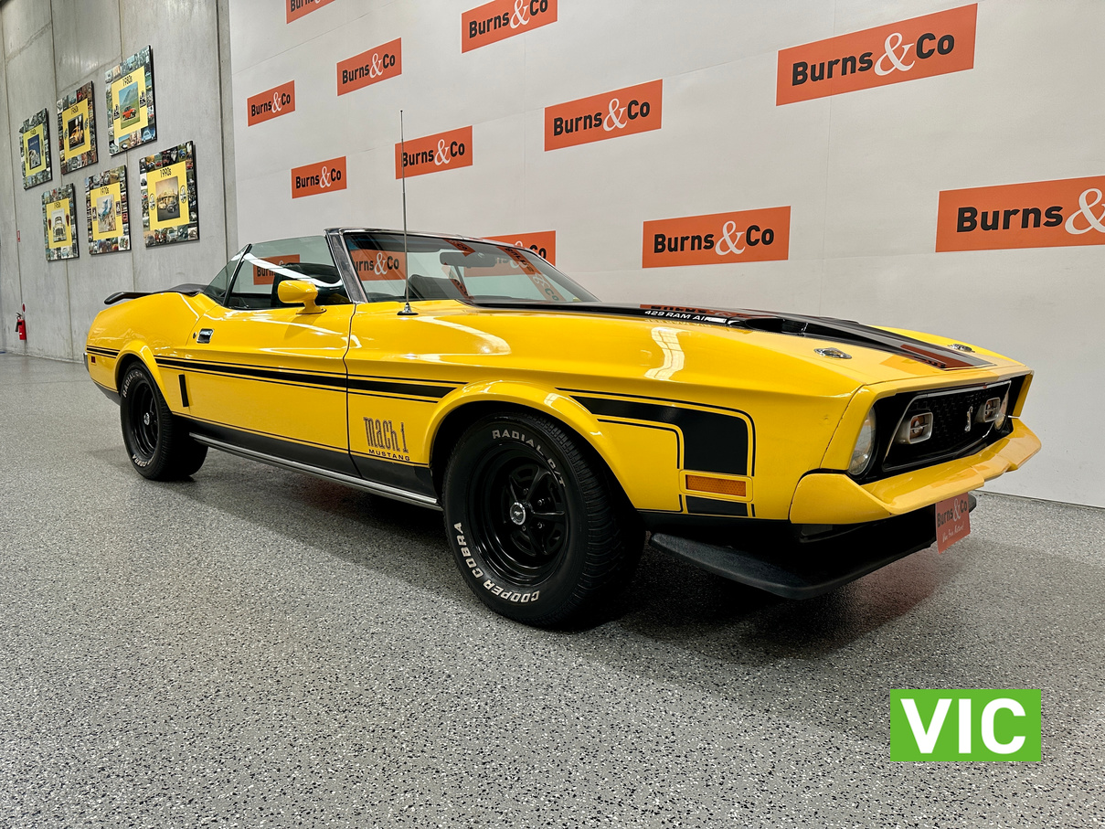 1971 FORD MUSTANG MACH 1 TRIBUTE 429 V8 AUTO CONVERTIBLE