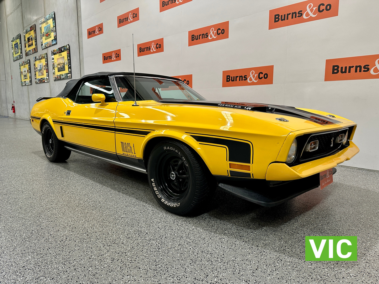 1971 FORD MUSTANG MACH 1 TRIBUTE 429 V8 AUTO CONVERTIBLE