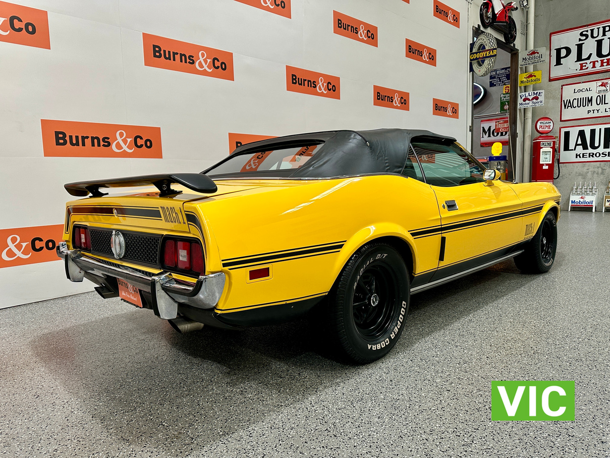 1971 FORD MUSTANG MACH 1 TRIBUTE 429 V8 AUTO CONVERTIBLE