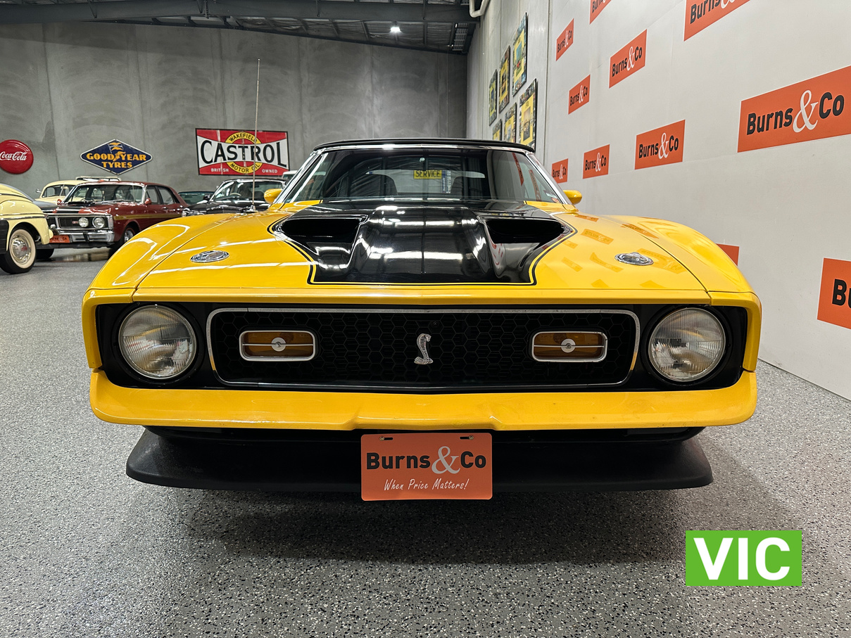 1971 FORD MUSTANG MACH 1 TRIBUTE 429 V8 AUTO CONVERTIBLE