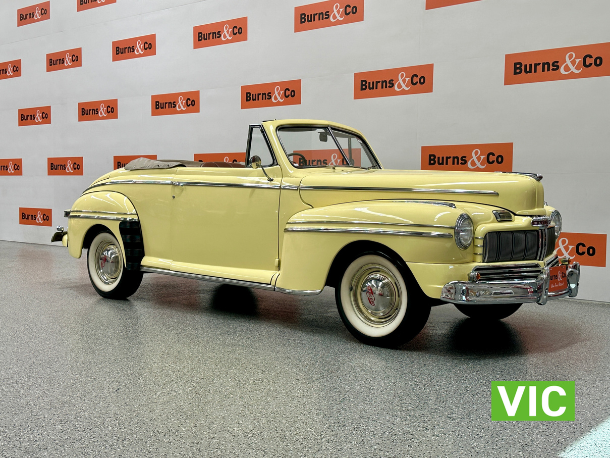 1946 FORD MERCURY V8 FLATHEAD MANUAL CONVERTIBLE