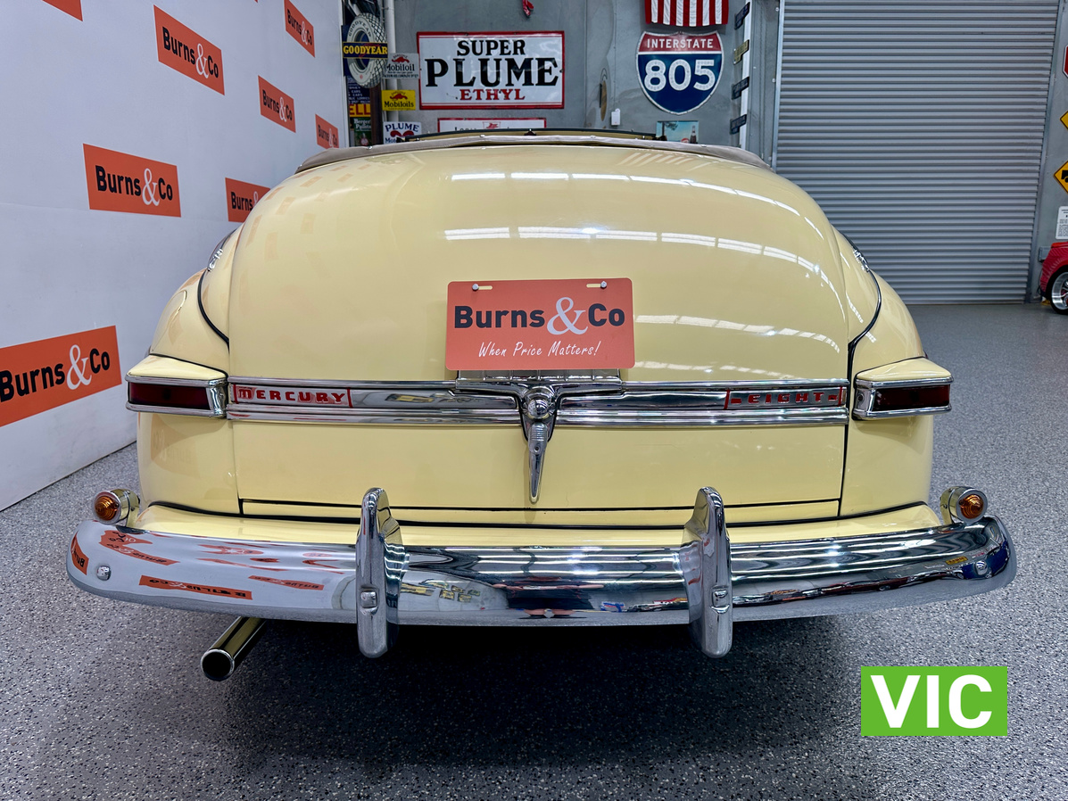1946 FORD MERCURY V8 FLATHEAD MANUAL CONVERTIBLE