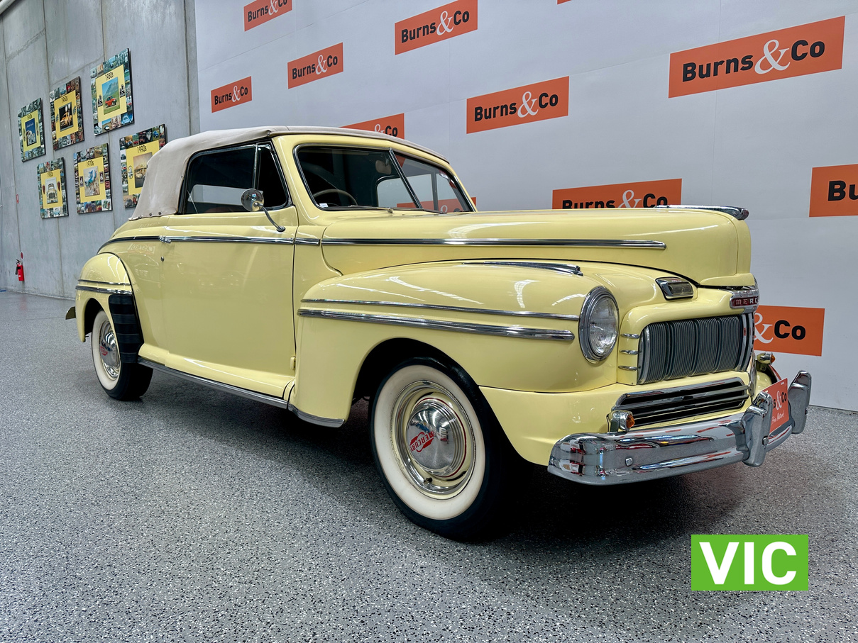 1946 FORD MERCURY V8 FLATHEAD MANUAL CONVERTIBLE