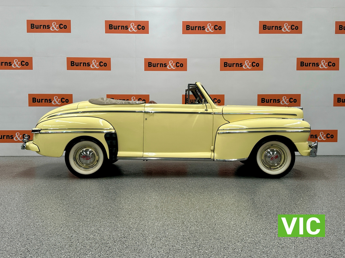 1946 FORD MERCURY V8 FLATHEAD MANUAL CONVERTIBLE