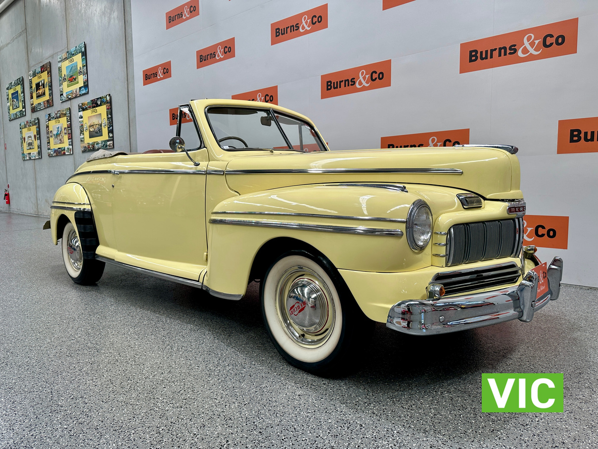1946 FORD MERCURY V8 FLATHEAD MANUAL CONVERTIBLE