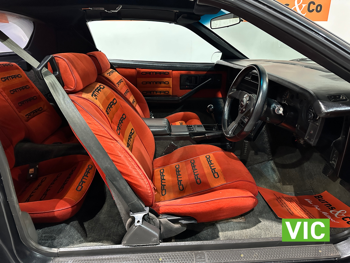 1983 CHEVROLET CAMARO 305 V8 MANUAL SPORT COUPE 