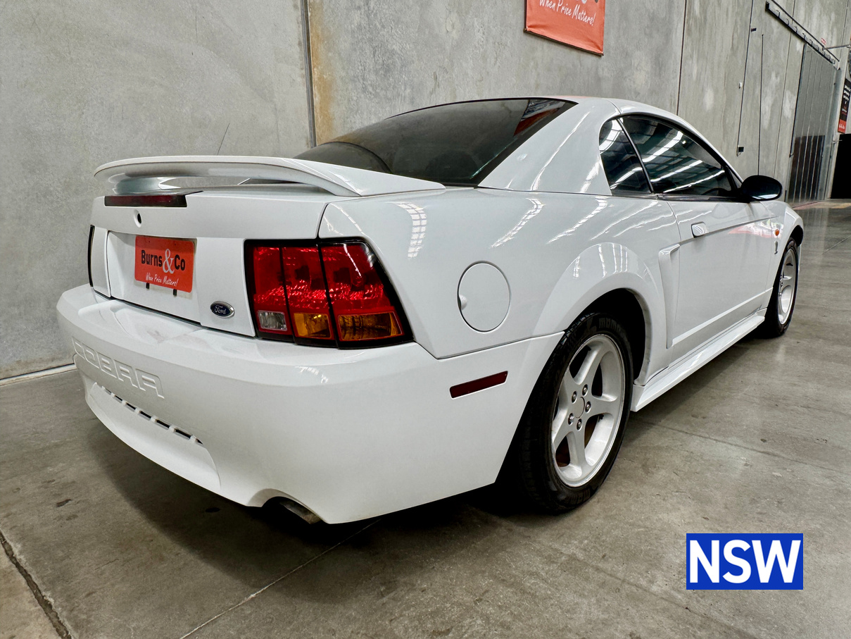 2000 FORD MUSTANG COBRA V8 MANUAL COUPE 