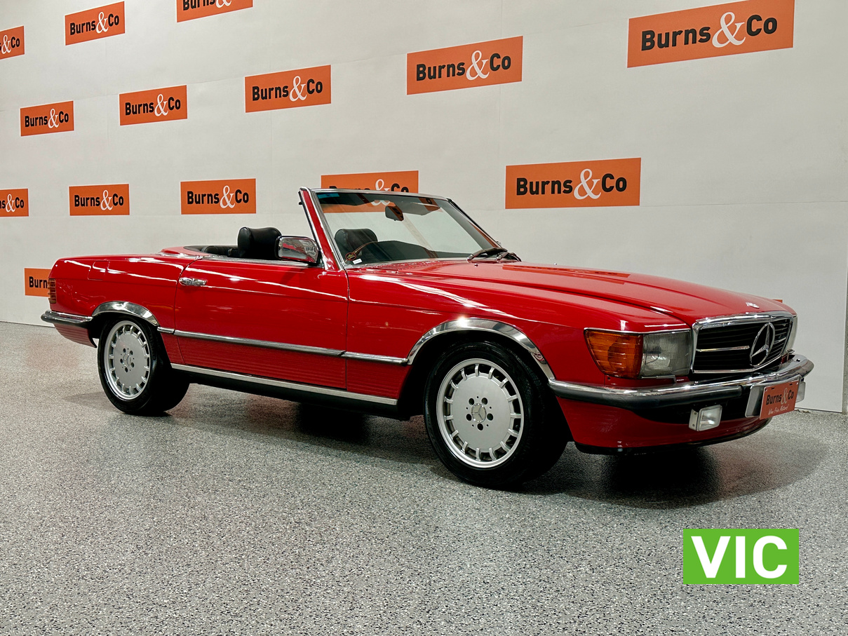 1982 MERCEDES 500SL V8 AUTO RHD CONVERTIBLE