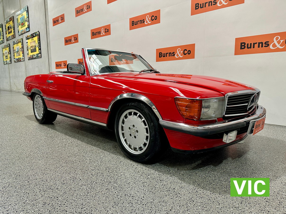1982 MERCEDES 500SL V8 AUTO RHD CONVERTIBLE