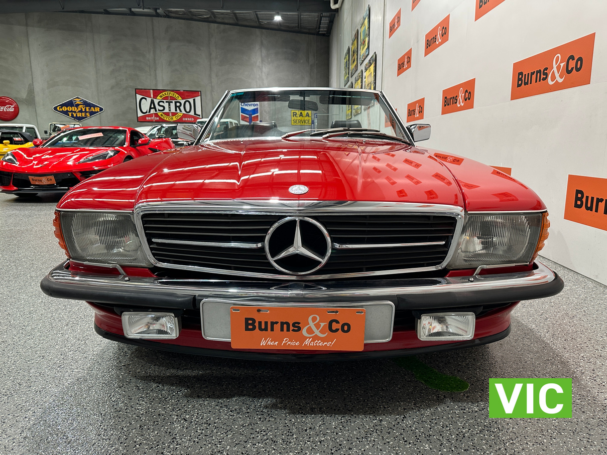 1982 MERCEDES 500SL V8 AUTO RHD CONVERTIBLE