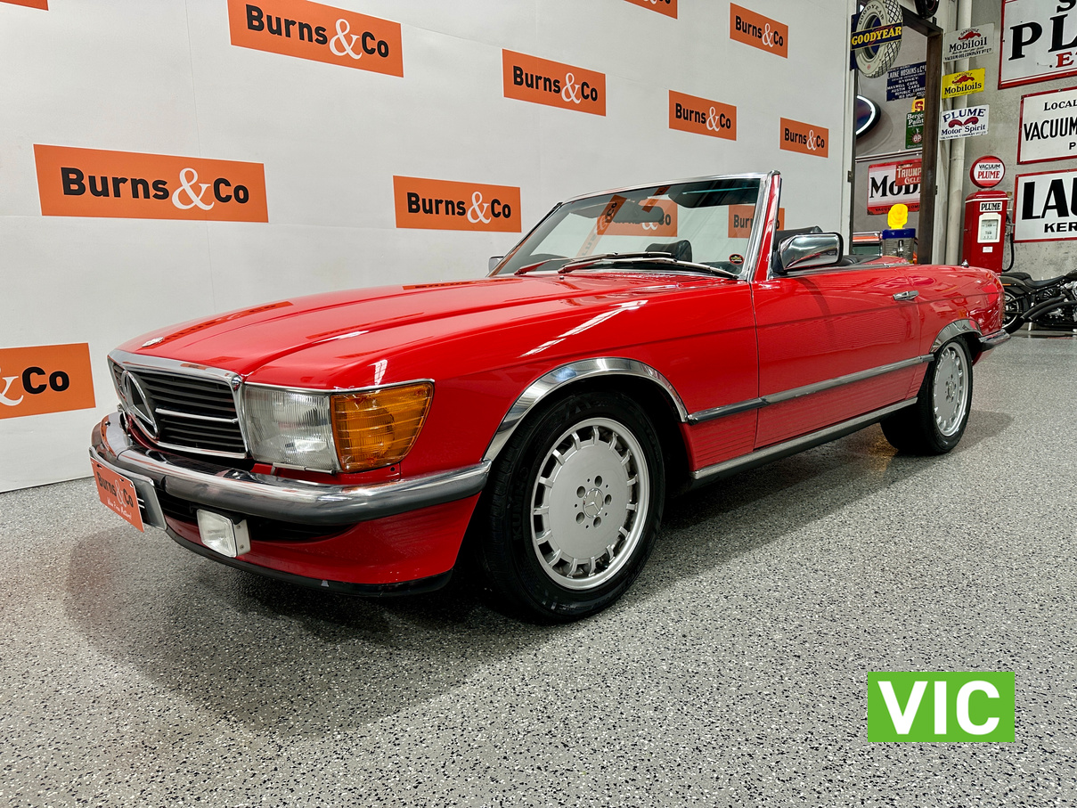 1982 MERCEDES 500SL V8 AUTO RHD CONVERTIBLE