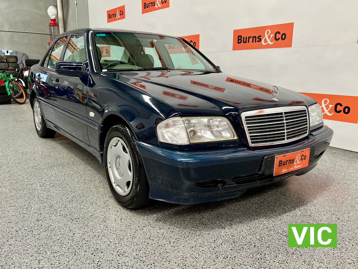 1998 MERCEDES BENZ C180 4CYL AUTO SEDAN