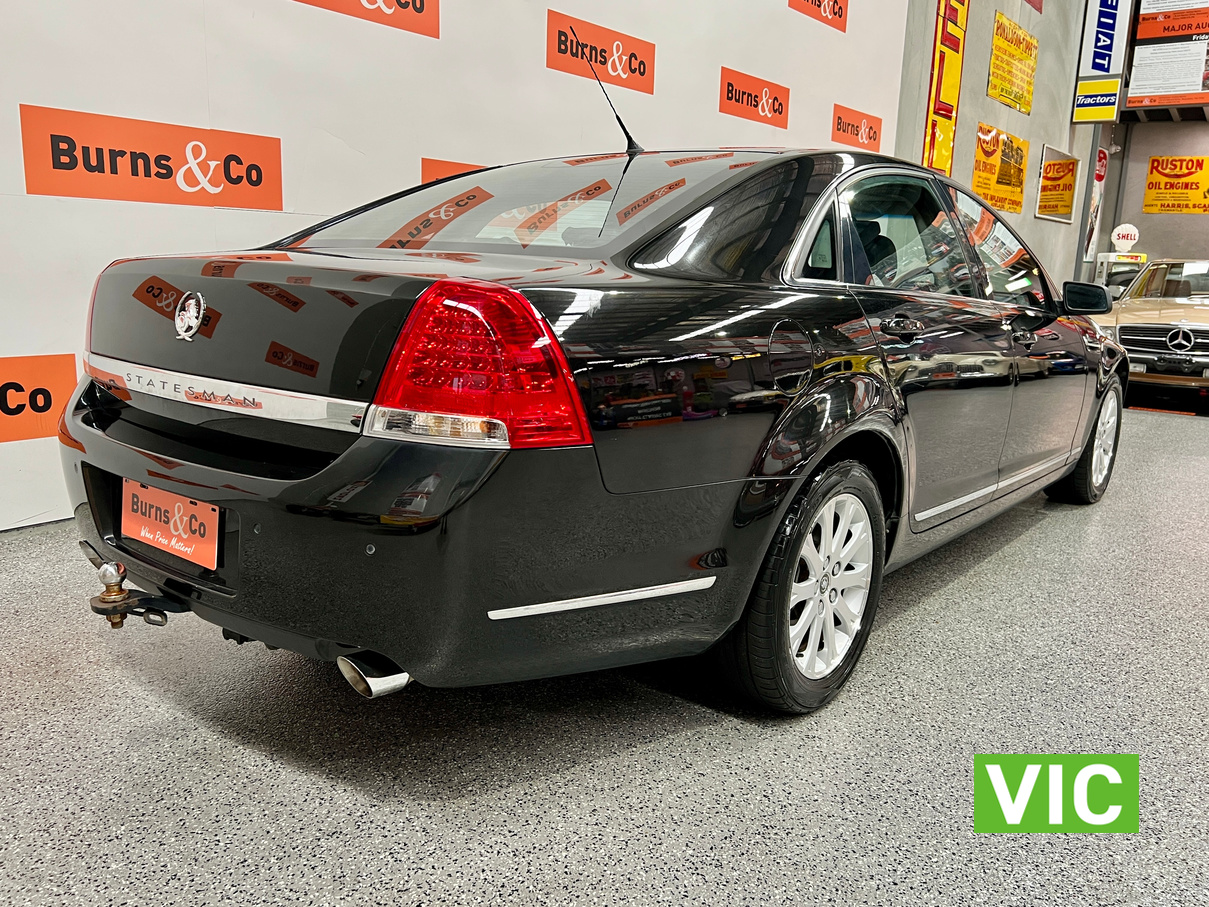 2007 HOLDEN STATESMAN V6 AUTO SEDAN
