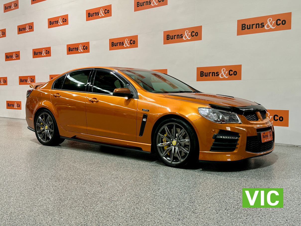 2017 HSV GTS W507 SUPERCHARGED LSA AUTO SEDAN