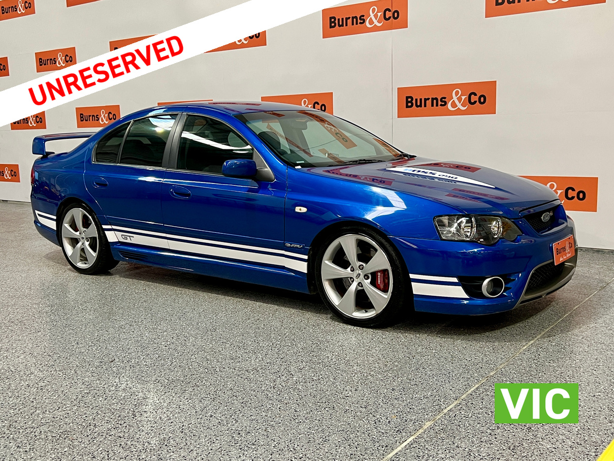 2007 FORD BF GT FALCON 290 BOSS 5.4 LITRE V8 AUTO SEDAN