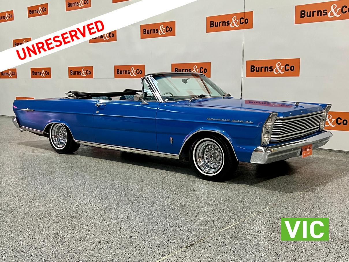 1965 FORD GALAXIE 500 XL 390 V8 AUTO CONVERTIBLE