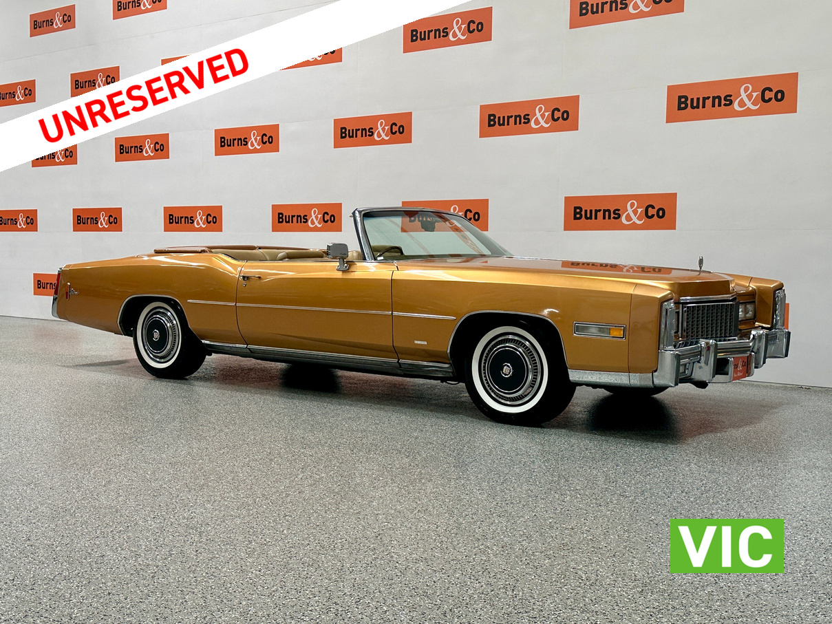 1976 CADILLAC ELDORADO V8 AUTOMATIC CONVERTIBLE