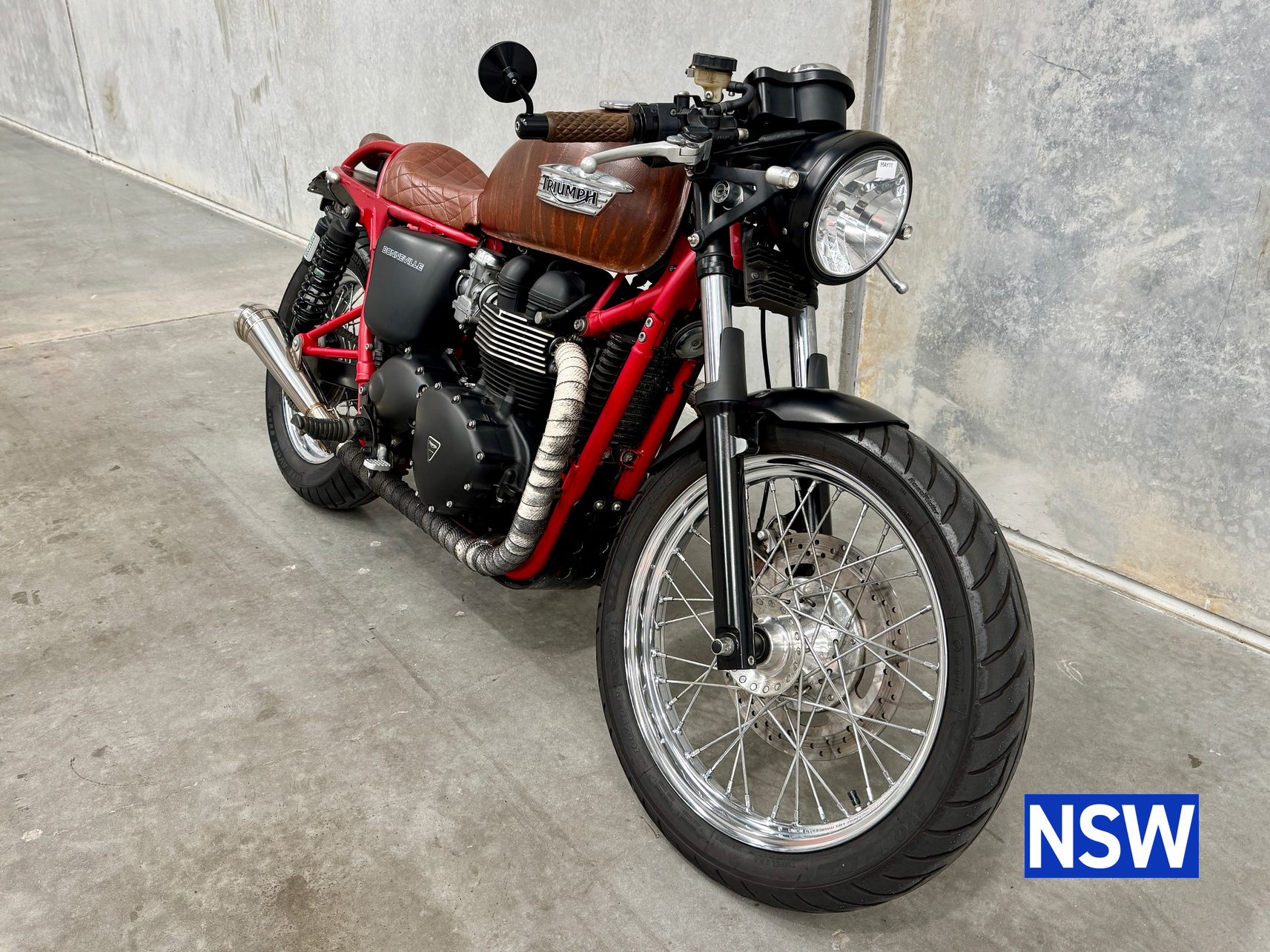 2013 TRIUMPH BONNEVILLE SE CAFE RACER