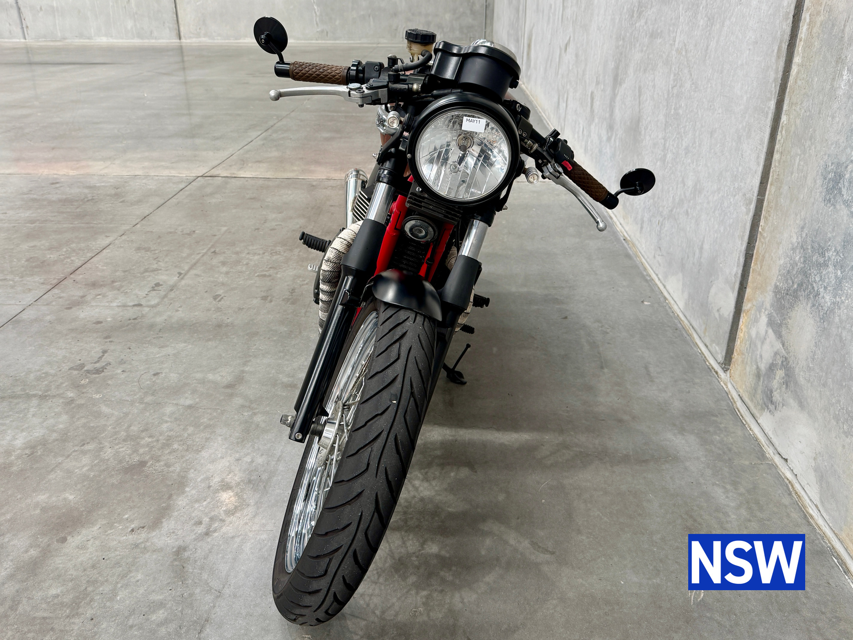 2013 TRIUMPH BONNEVILLE SE CAFE RACER