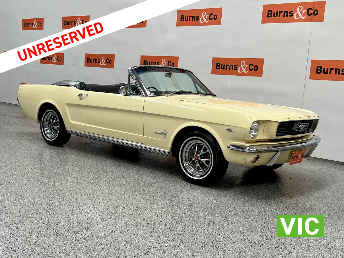1966 FORD MUSTANG 289 V8 AUTO RHD CONVERTIBLE