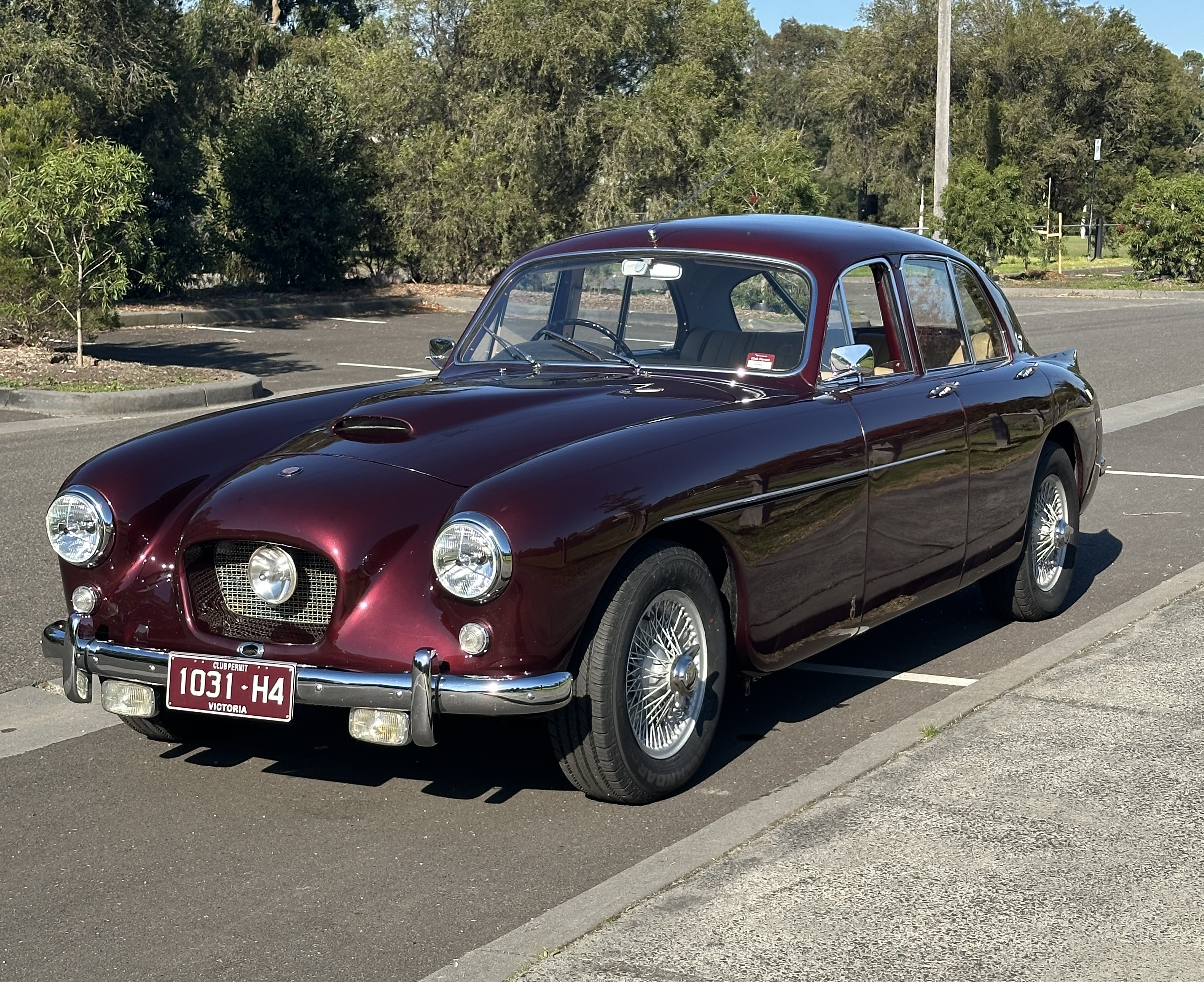 1955 BRISTOL 405 SALOON