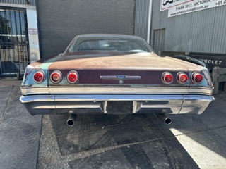 1965 CHEVROLET IMPALA FASTBACK MANUAL 2D COUPE