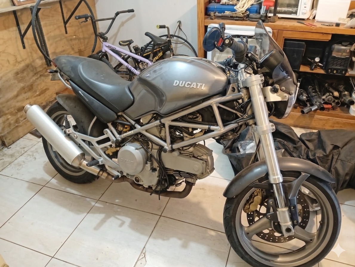 2000 DUCATI MONSTER 400 ROAD