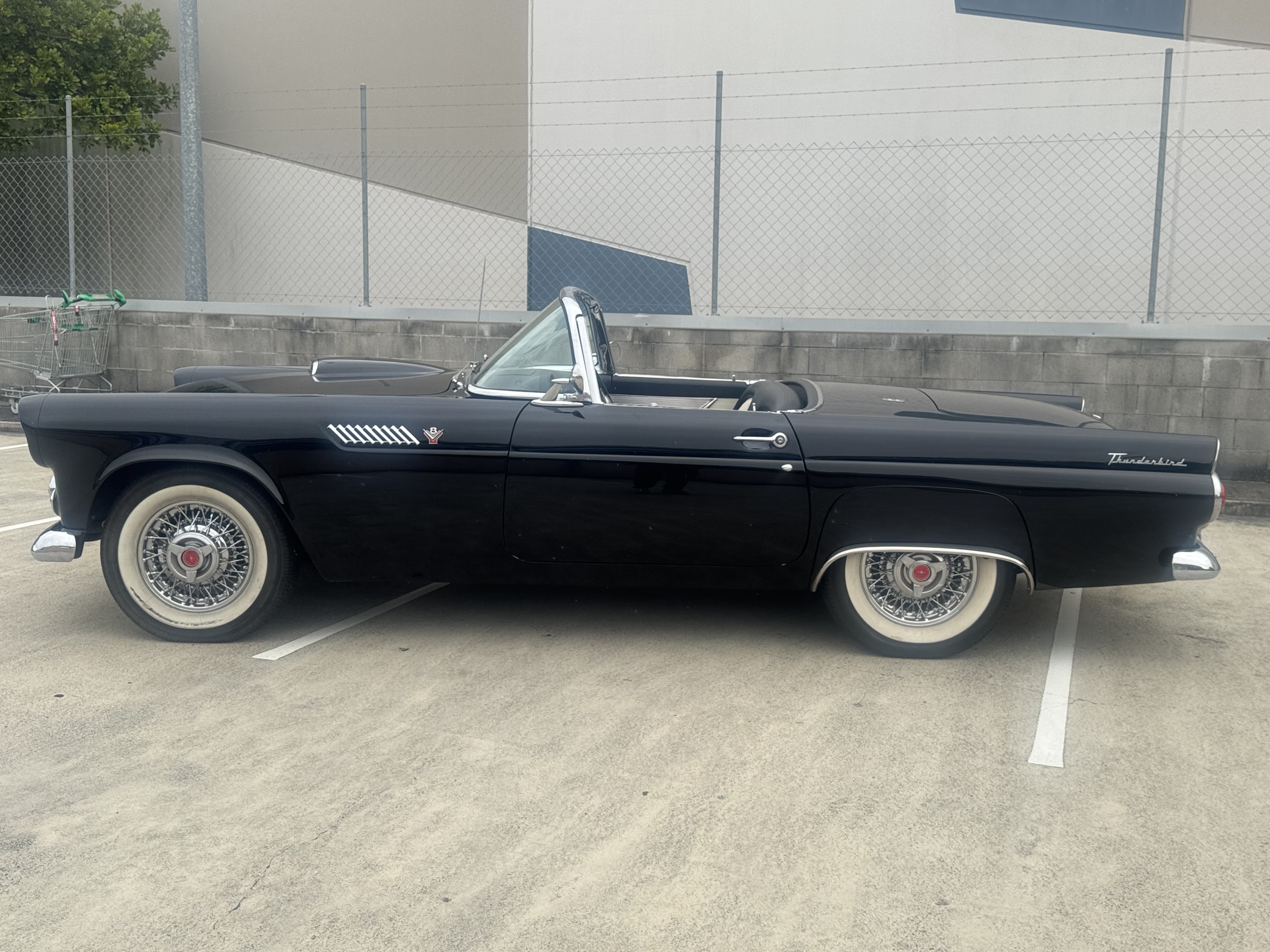 1955 FORD THUNDERBIRD AUTOMATIC CONVERTIBLE