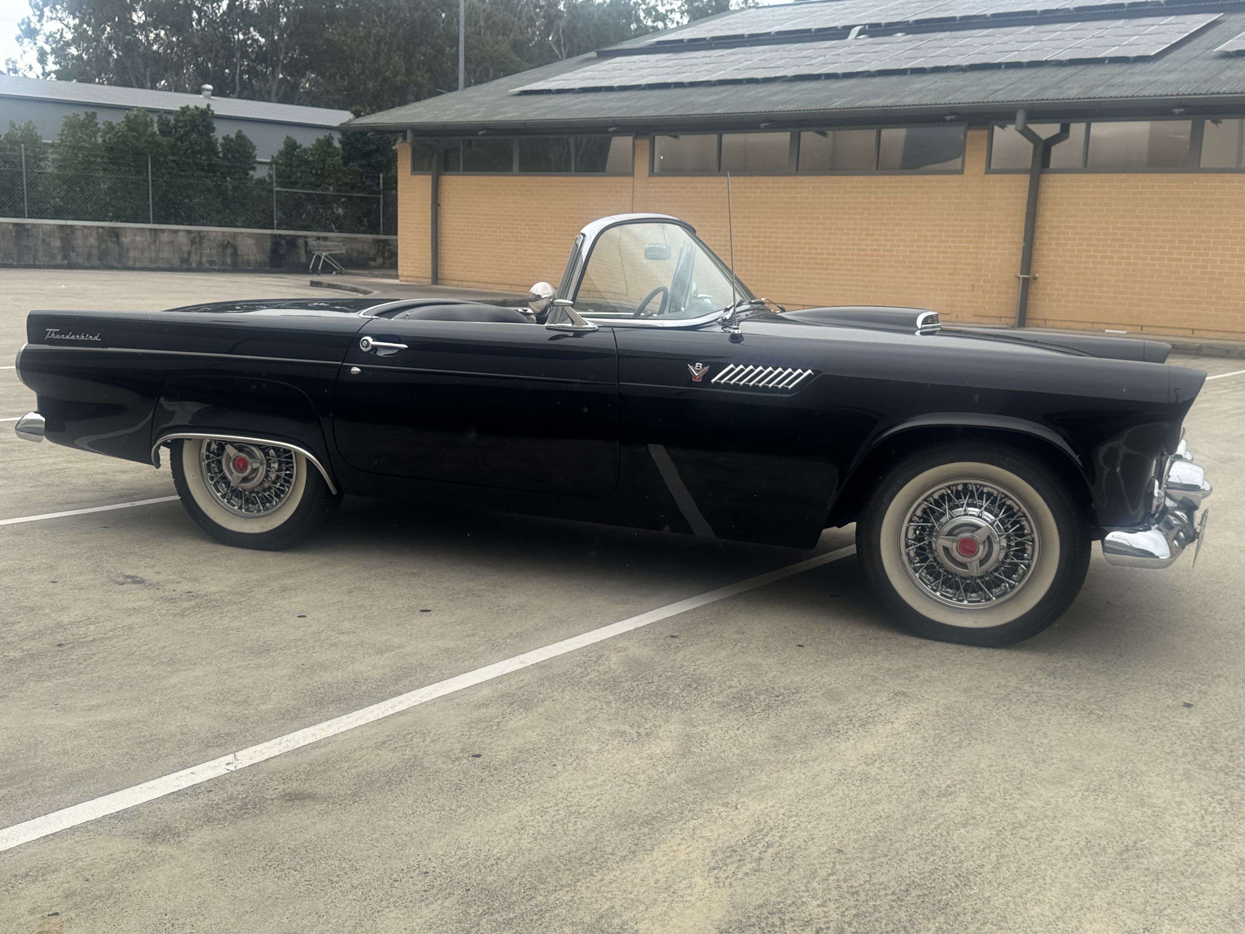 1955 FORD THUNDERBIRD AUTOMATIC CONVERTIBLE