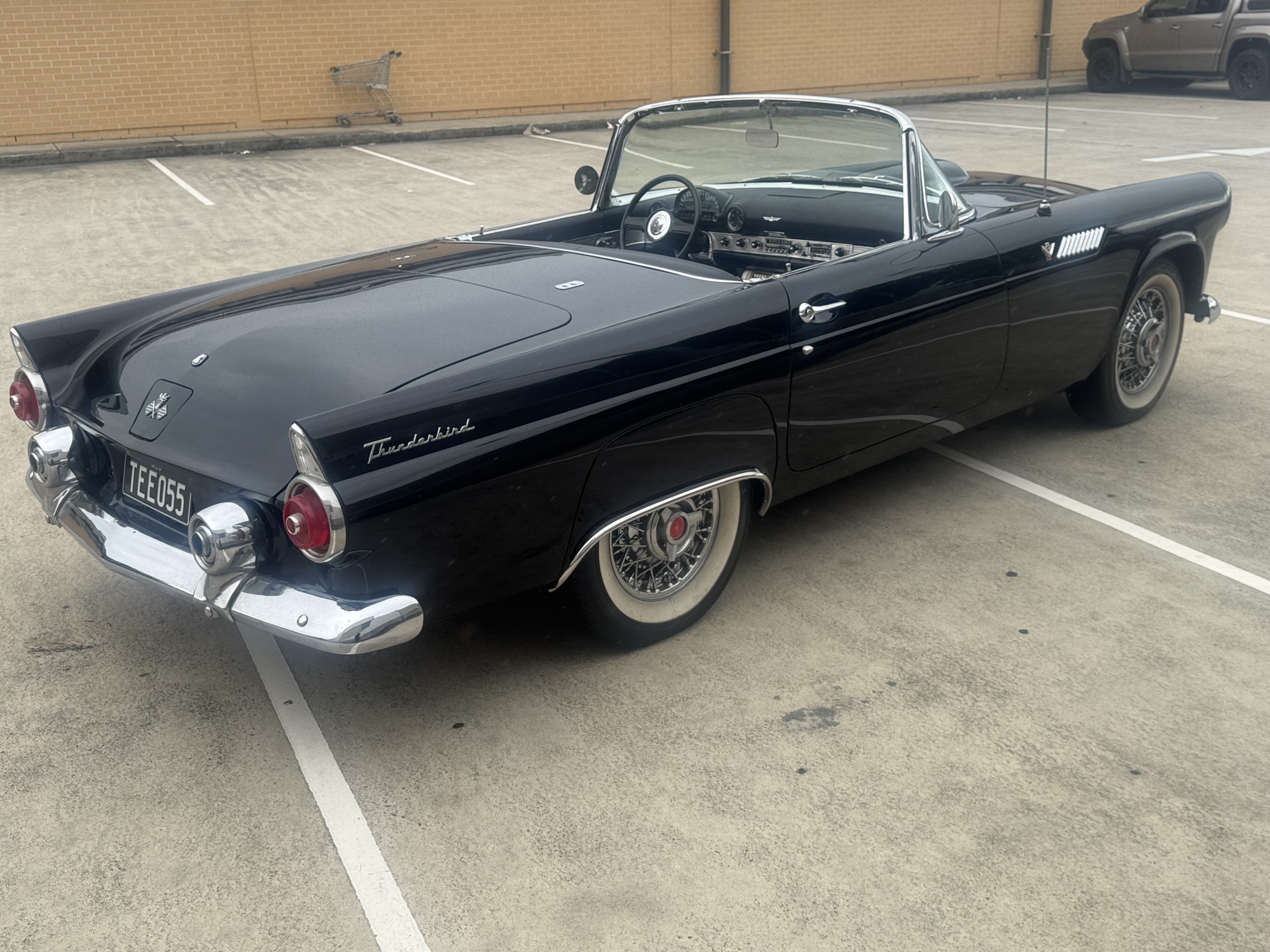 1955 FORD THUNDERBIRD AUTOMATIC CONVERTIBLE