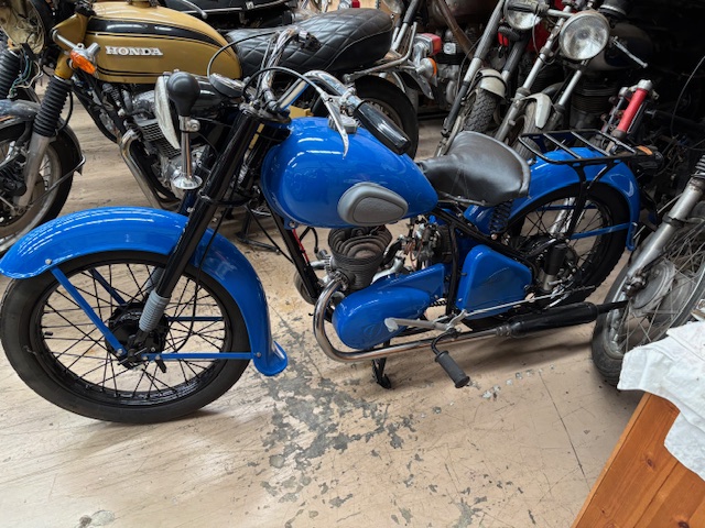 1956 PEUGEOT 125LS TWIN PORT SPORT ROAD