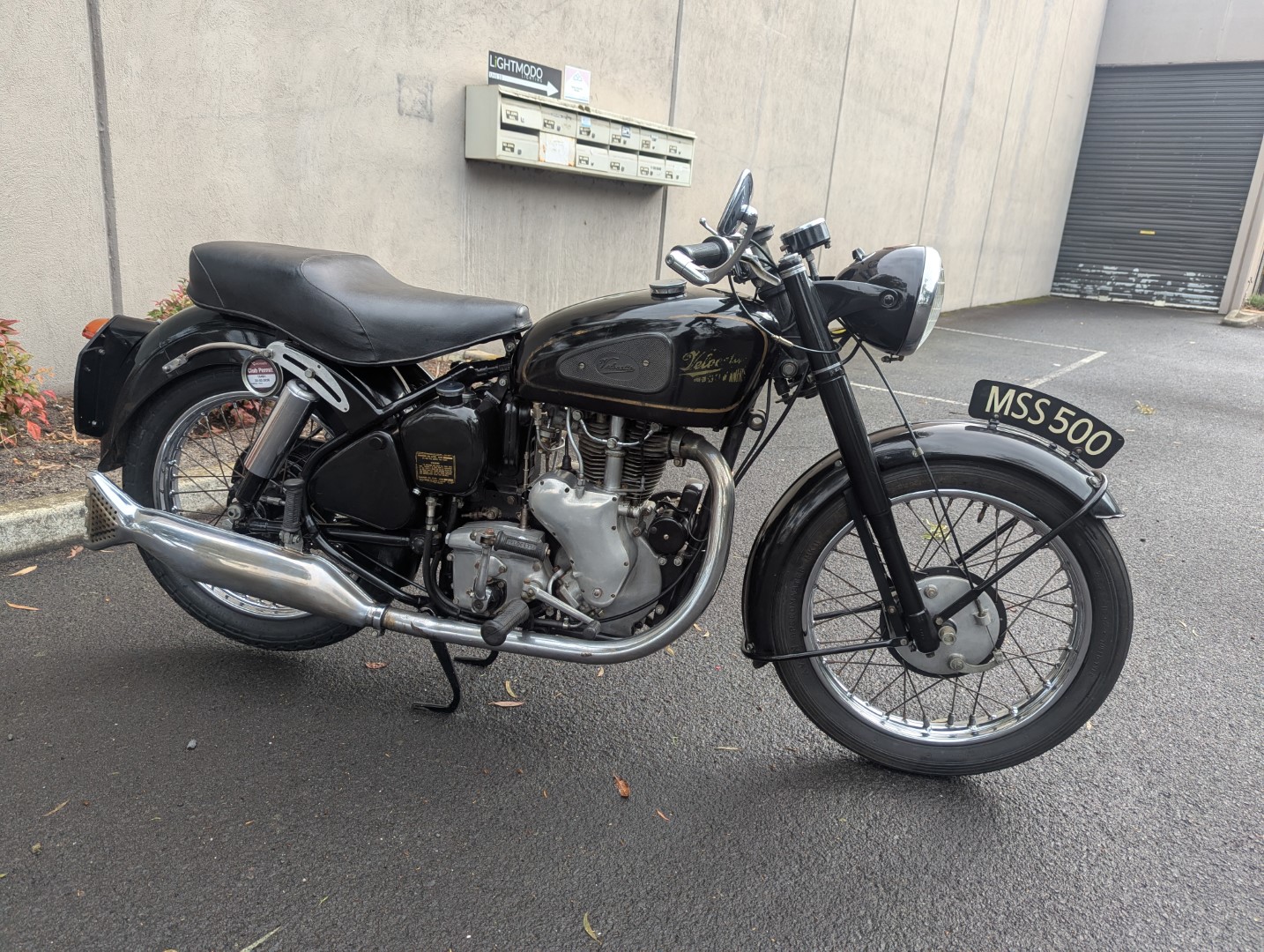 1954 VELOCETTE MSS500 ROAD