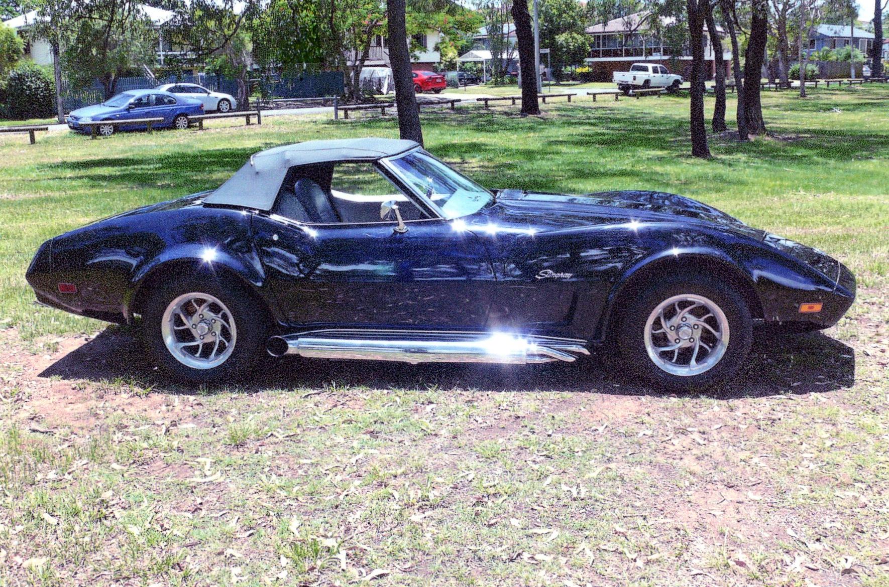 1974 CHEVROLET CORVETTE STINGRAY C3 4 SP MANUAL CONVERTIBLE