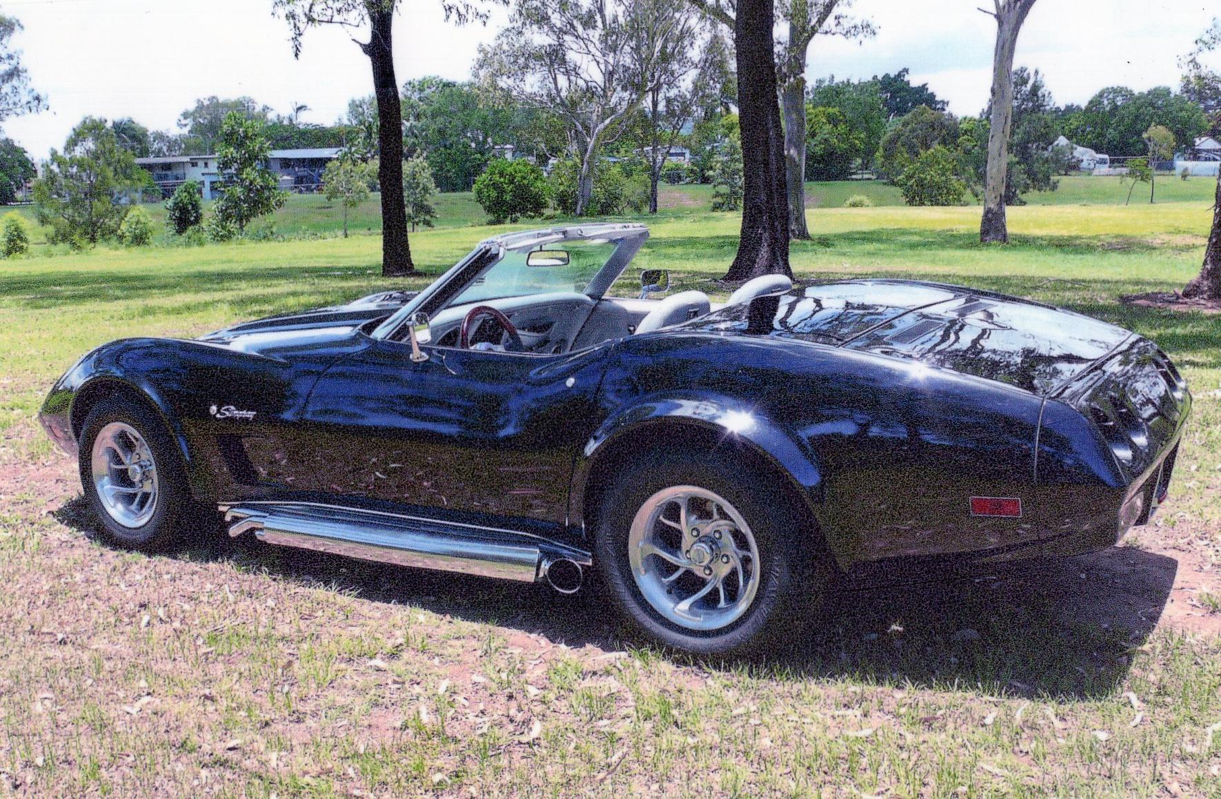 1974 CHEVROLET CORVETTE STINGRAY C3 4 SP MANUAL CONVERTIBLE